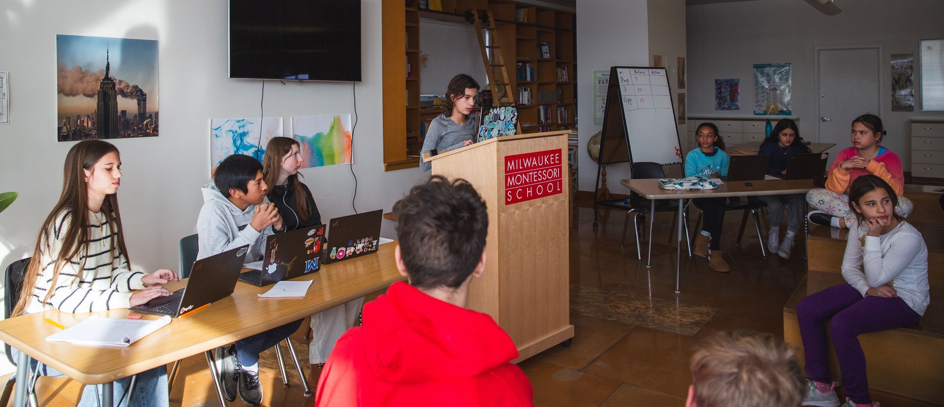 Debate strengthens public speaking, research skills, and the elusive ability to think on your feet!