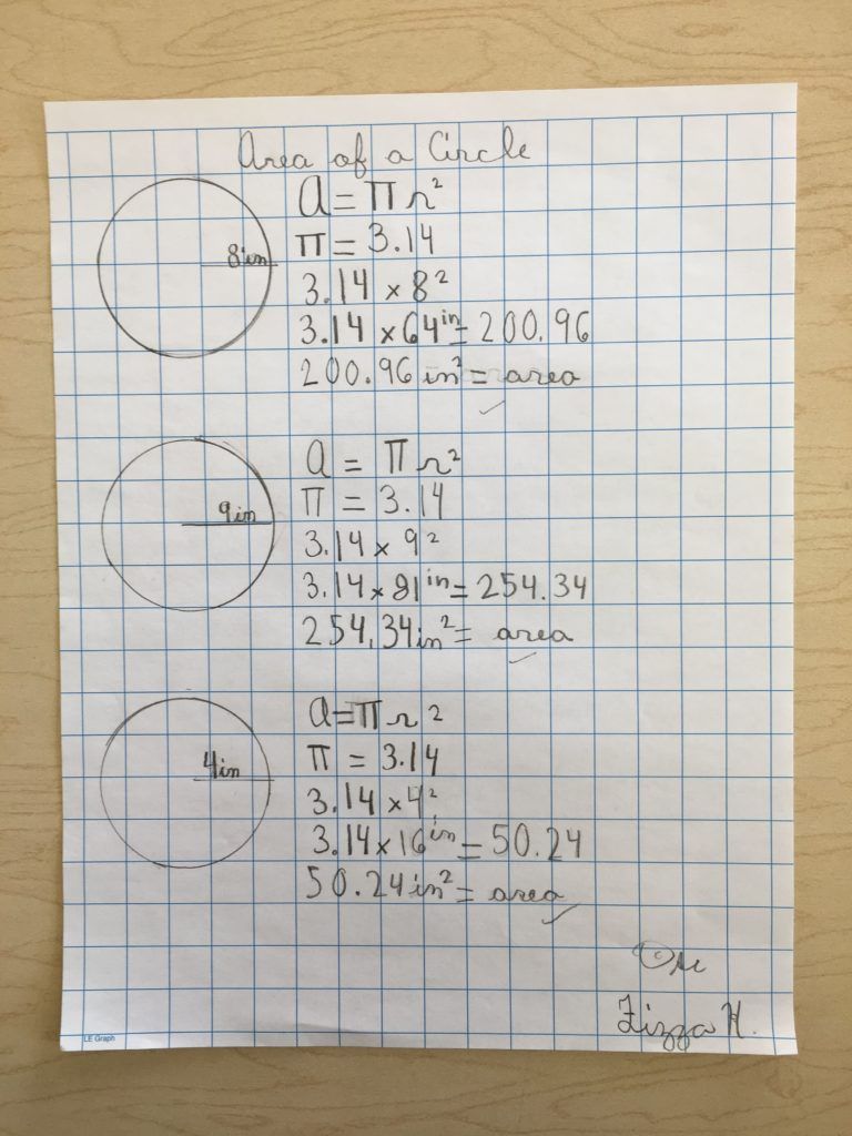 1st - 3rd Grade math work
