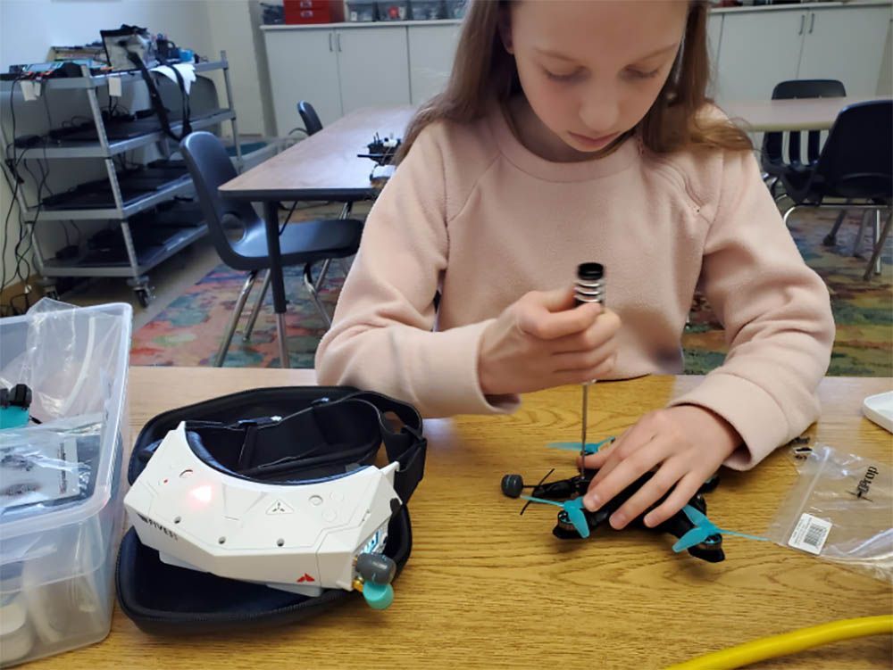 Drones to Greg and Jordan