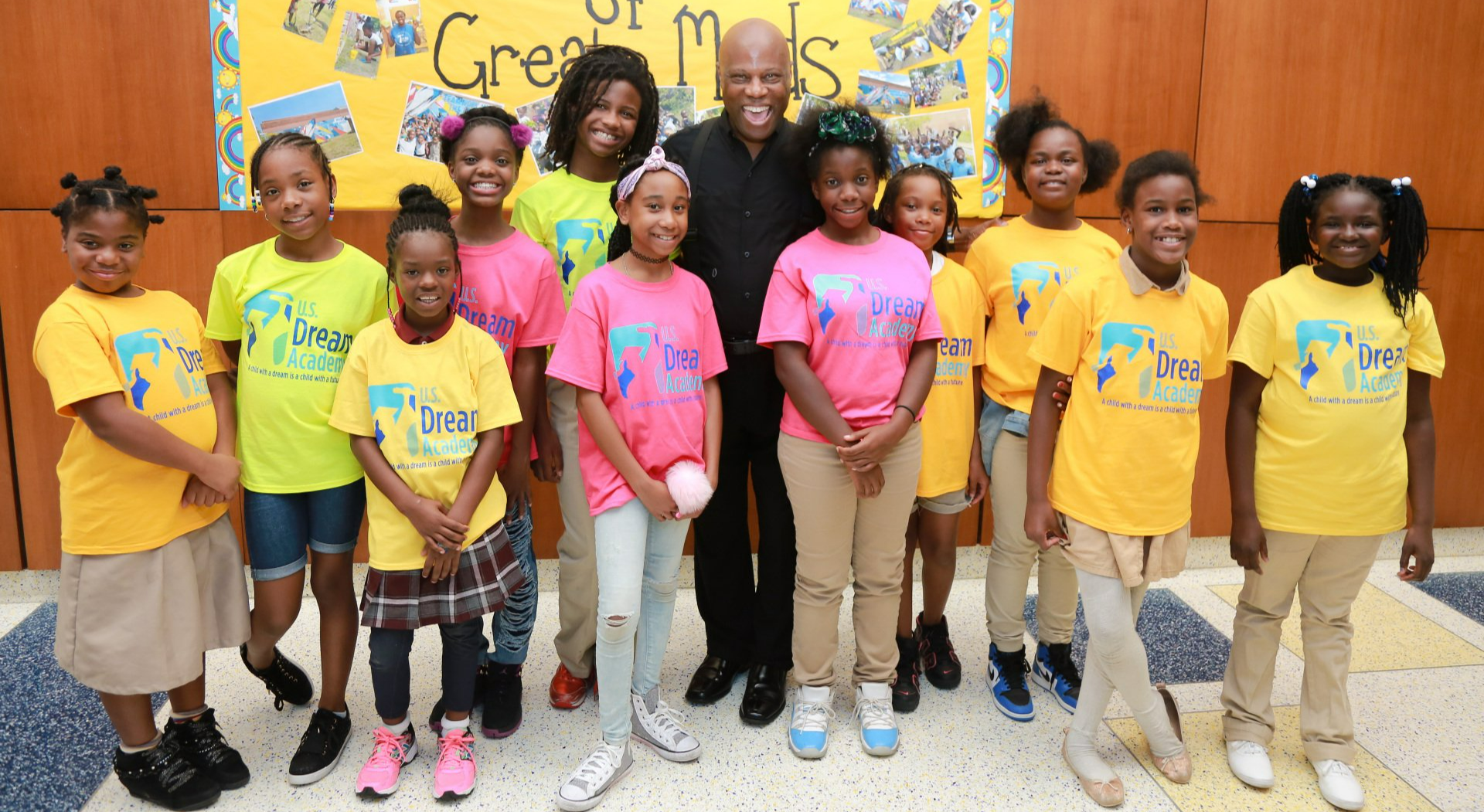 Wintley Phipps with DreamKids