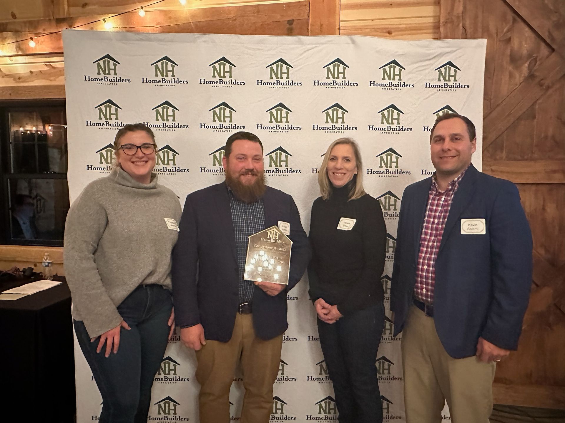 Photo of Lewis Builders Award Recipients