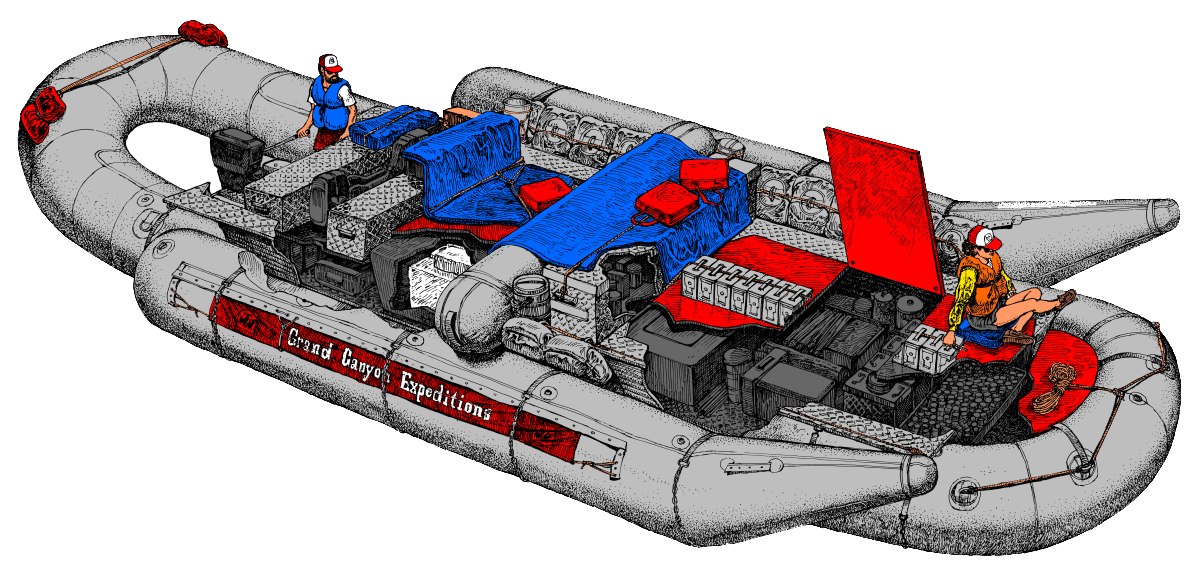 Motorized Car Raft Grand Canyon Motorized Rafting Trips – 8–9 Day Thrill