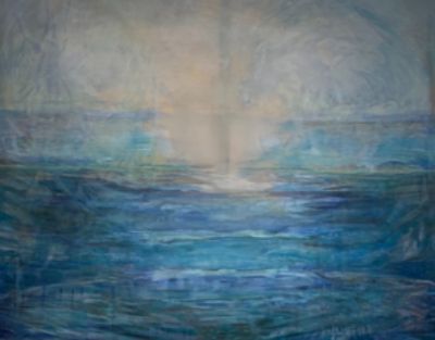 Heaven on Earth Blue 60 x72
