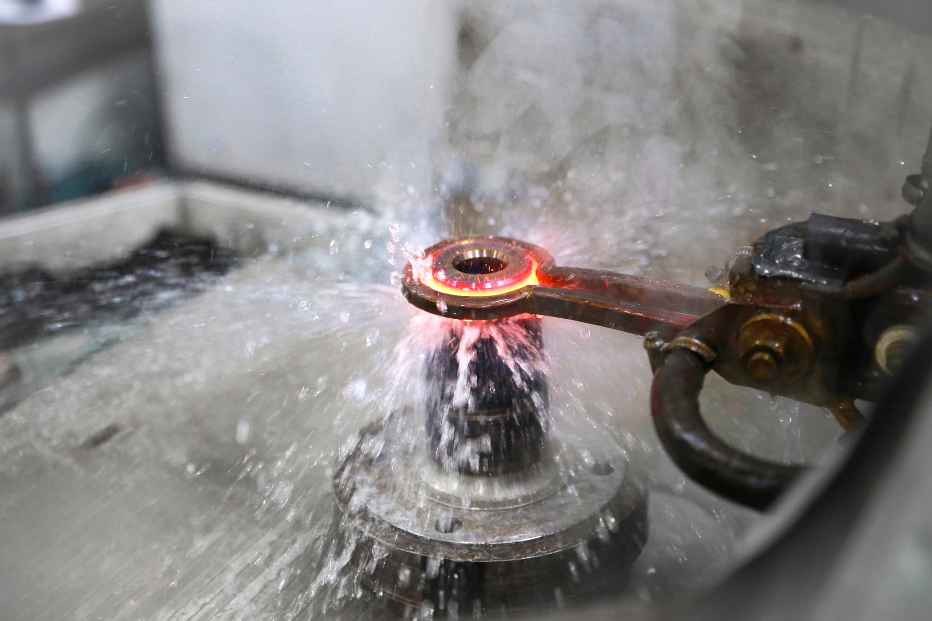 Induction hardening with water | Taree, NSW | Greg Milligans Engineering