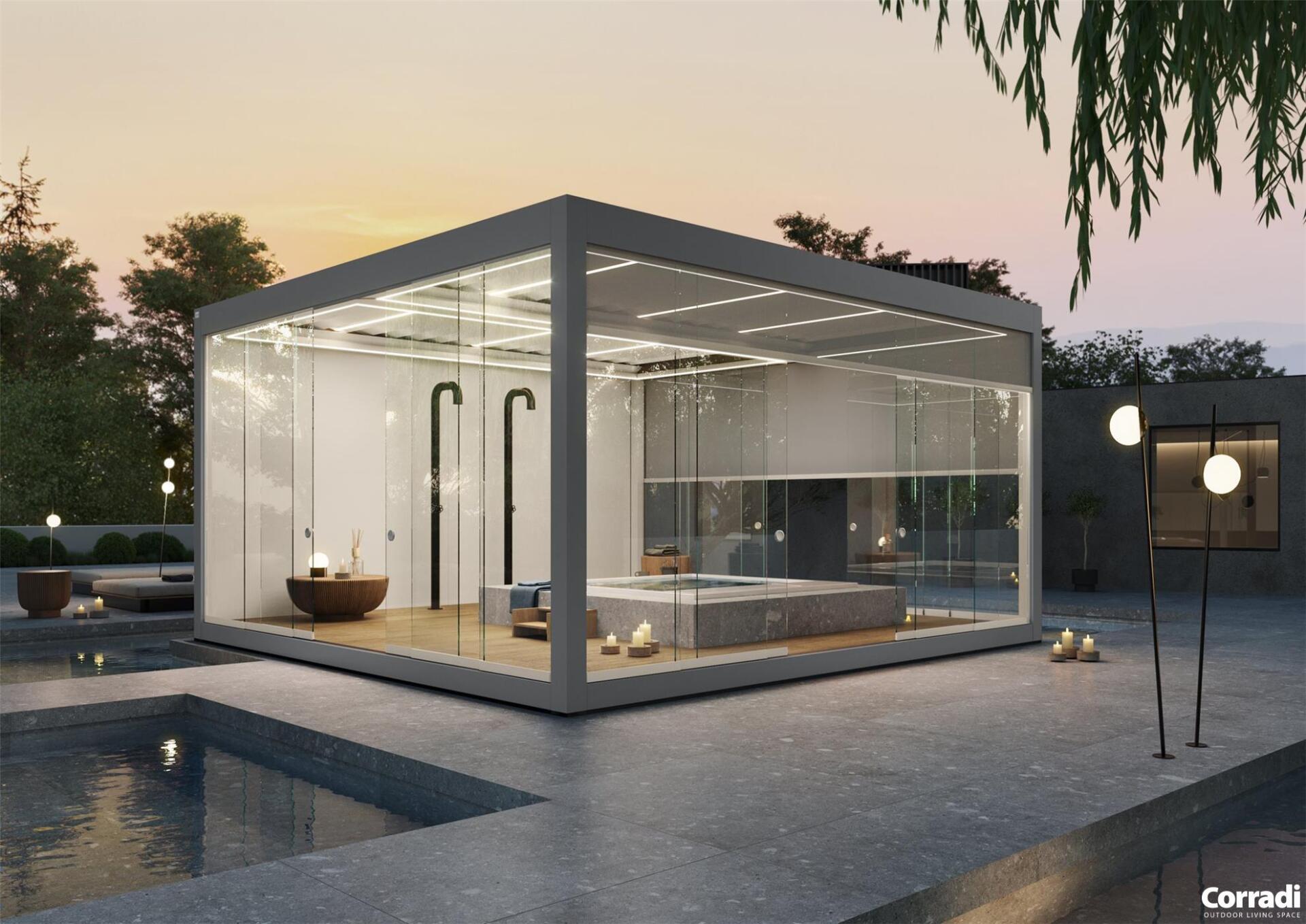 gazebo dal design moderno