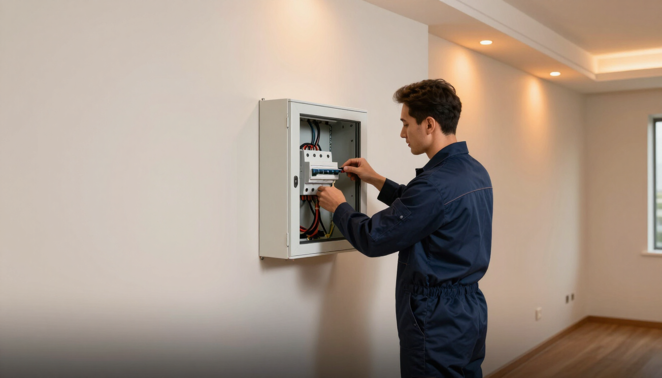 Instalación de tablero residencial
