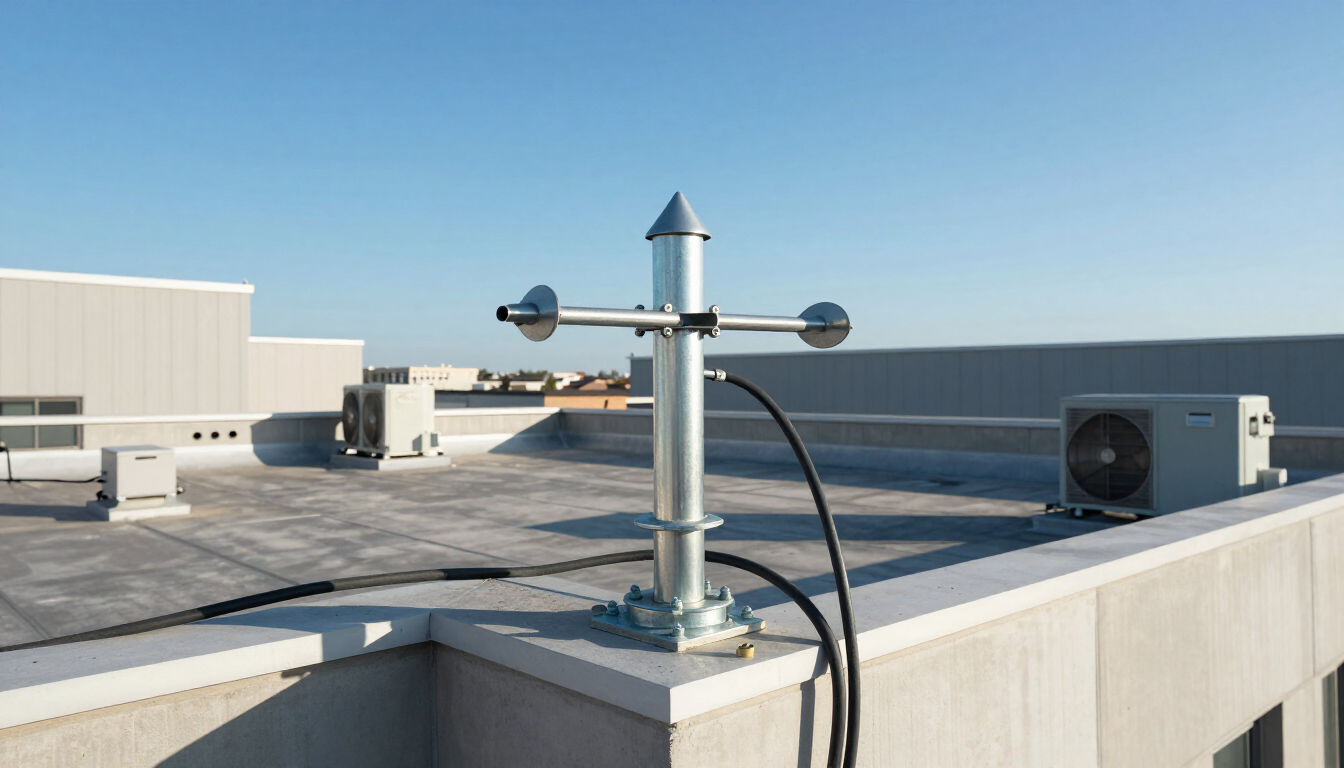 Sistemas de pararrayos y tierras comerciales