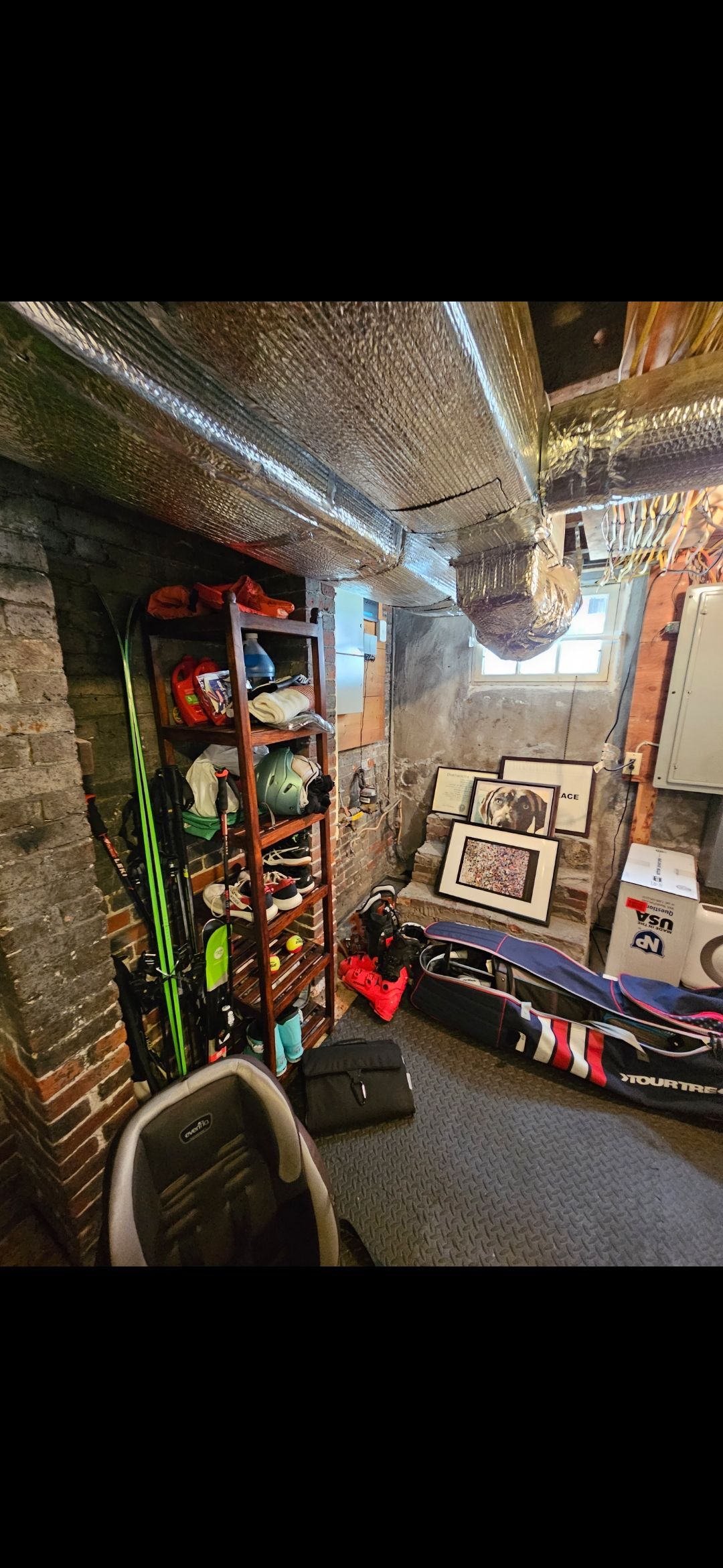 Basement Before Remodeling in Charlestown, MA