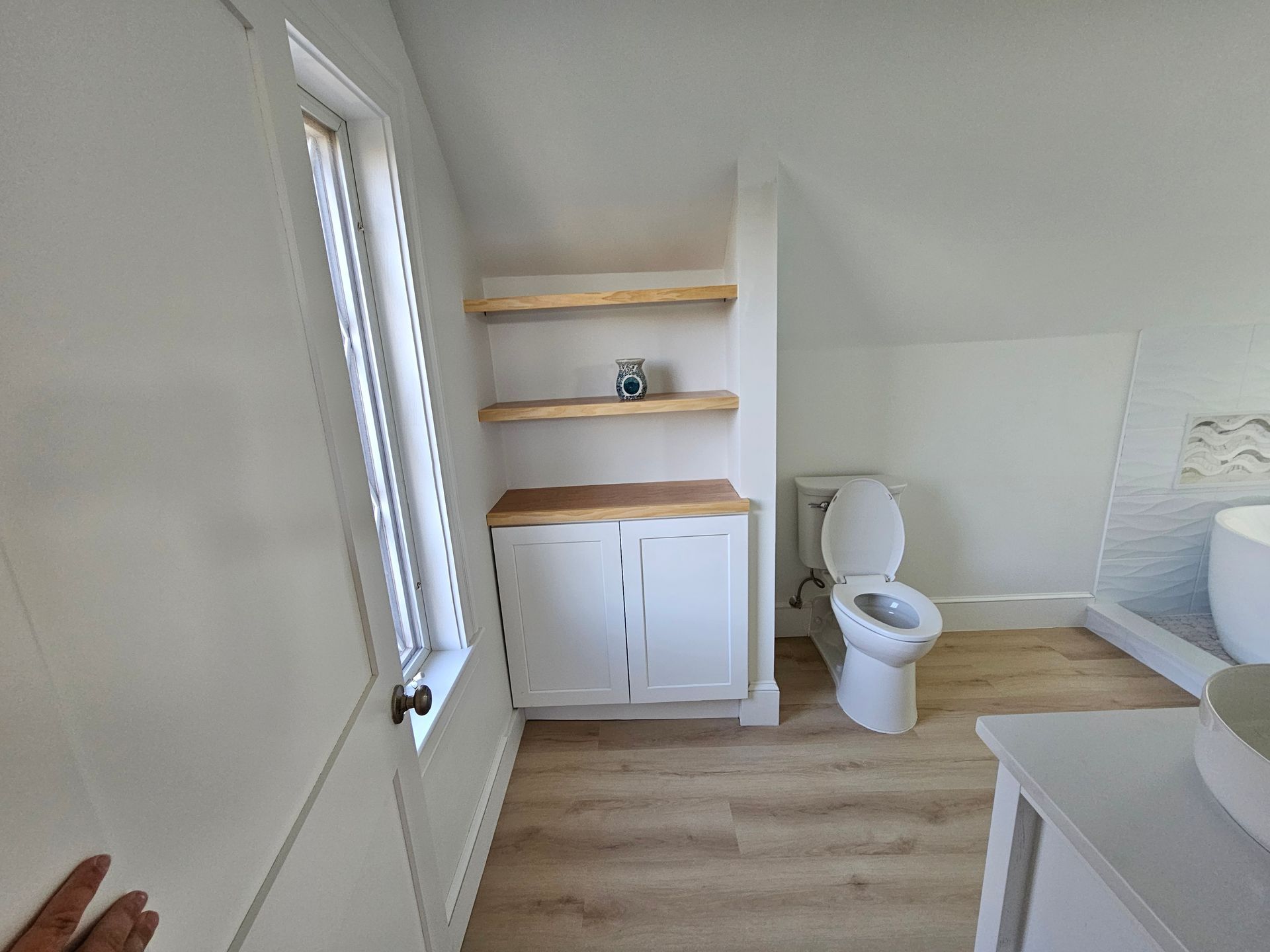 A Bathroom remodeling job in Winthrop