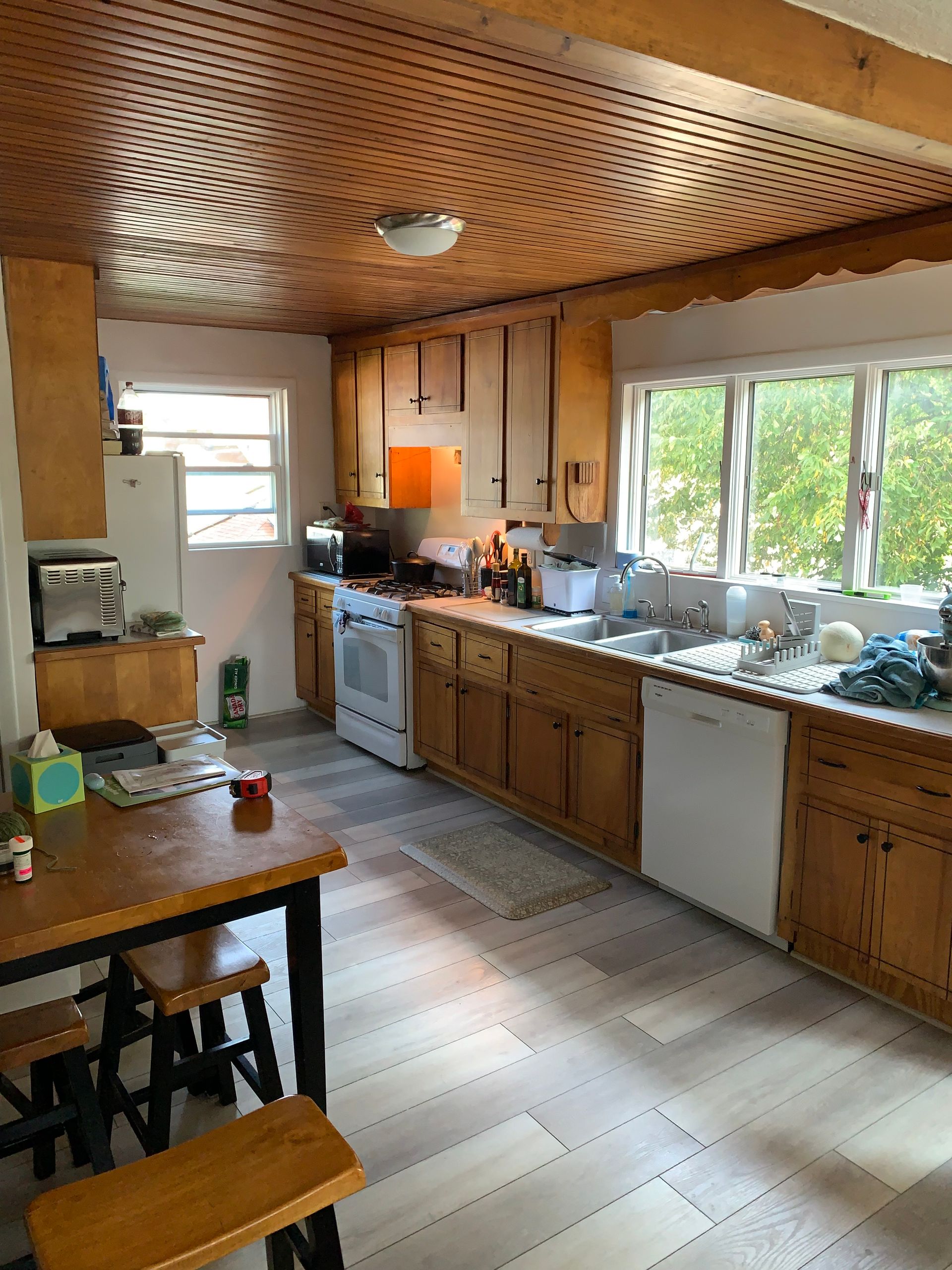 Kitchen Remodeling Job in Malden, MA - Before