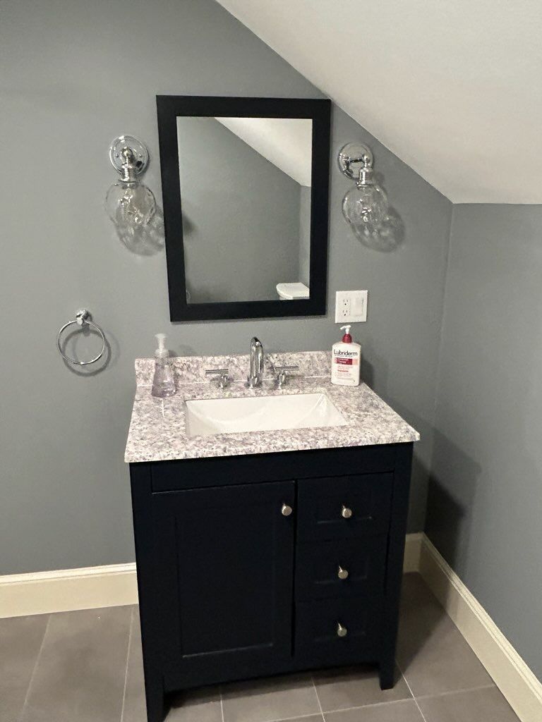 After picture of a 3rd floor Bathroom Remodeling job in Cambridge, MA