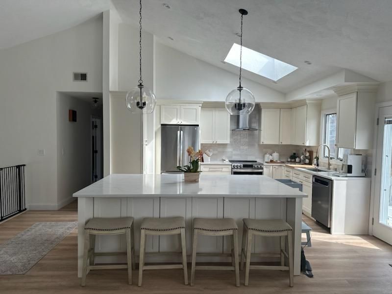 Finished Kitchen Remodeling Makeover in Saugus, MA
