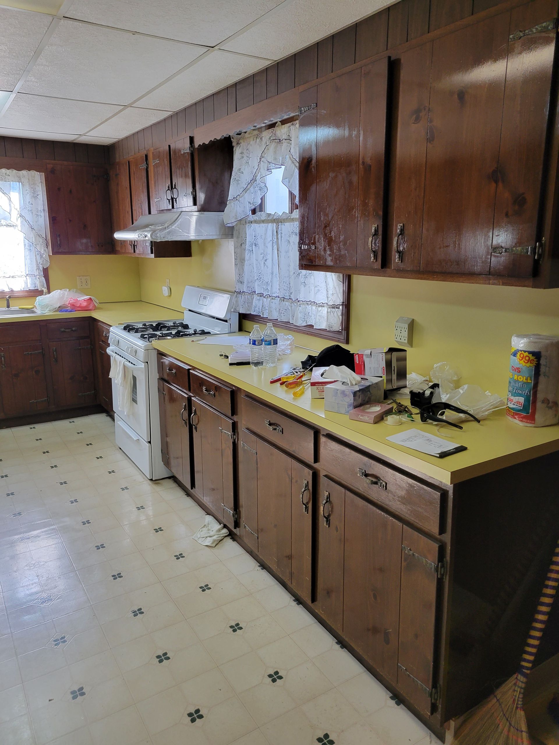 Before picture of Kitchen Renovation Project in Malden, MA