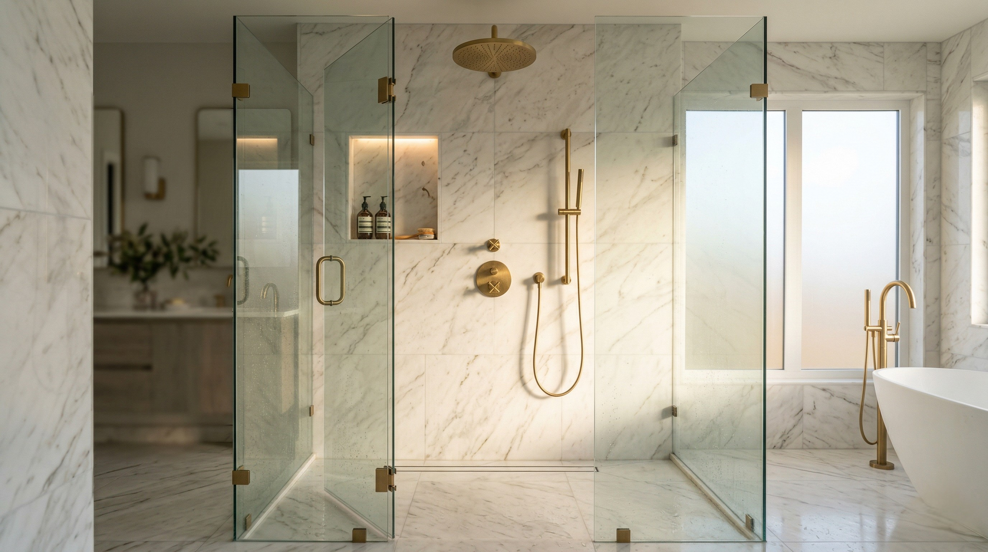 Luur shower fituresinstlled 