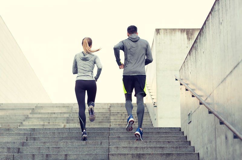 Couple Running