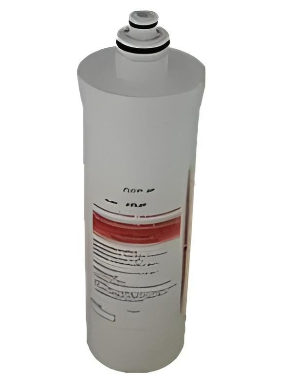 A White Bottle With a Red Label on It — NT Water Filters In Winnellie, NT