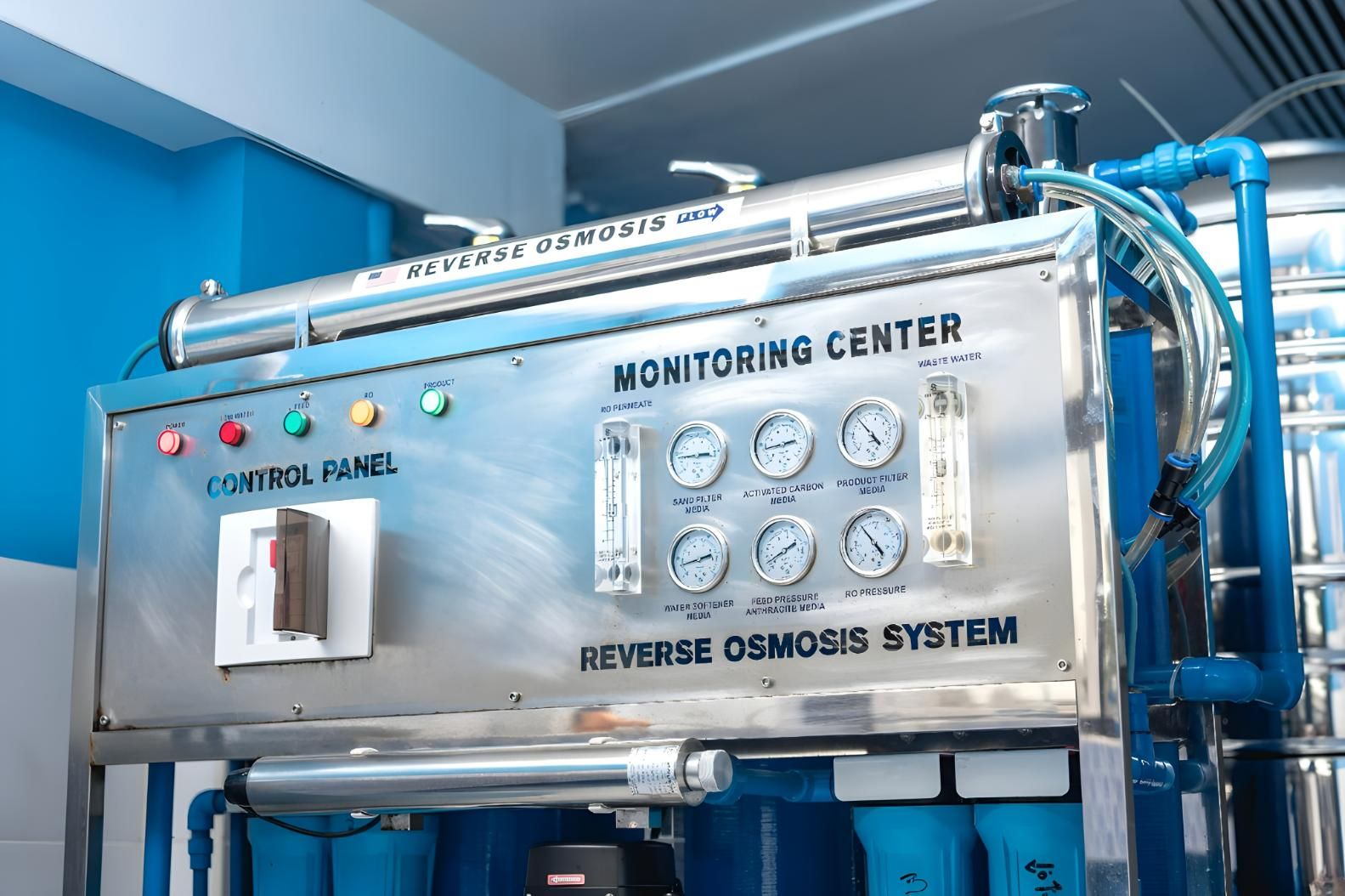 A Reverse Osmosis System is Being Monitored by a Monitoring Center — NT Water Filters In Winnellie, NT