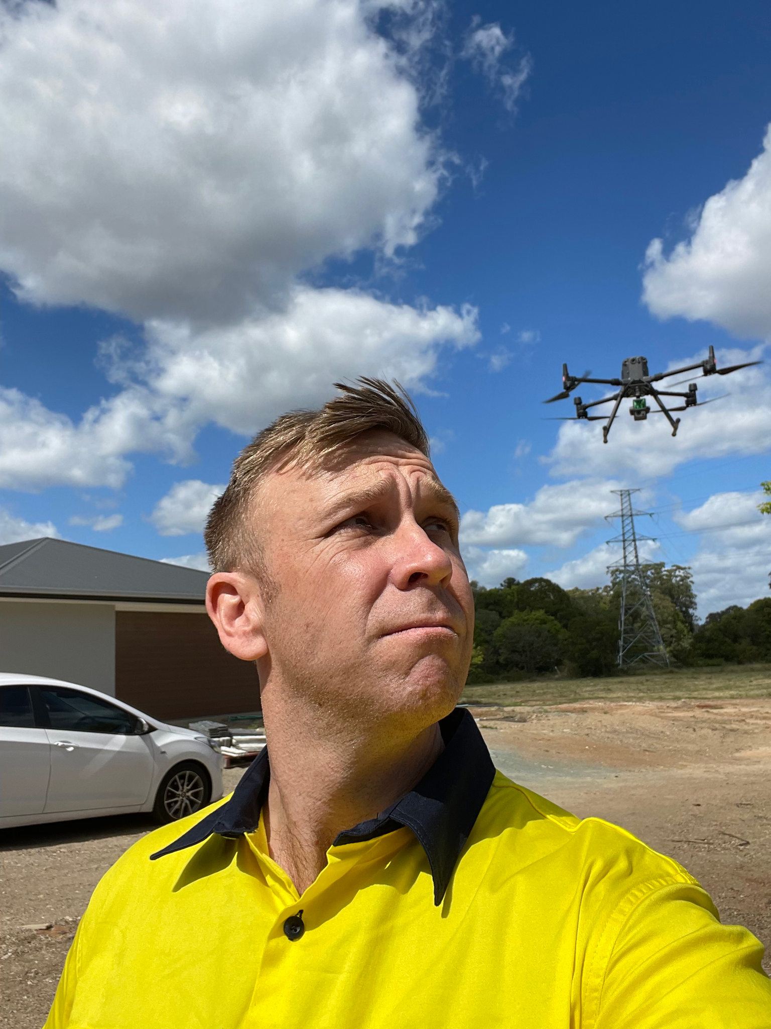 dji m300 drone flying with radial systems