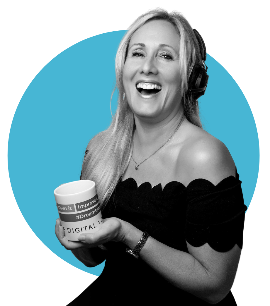Headshot of Julia Linehan, CEO and Founder of The Digital Voice B2B PR agency