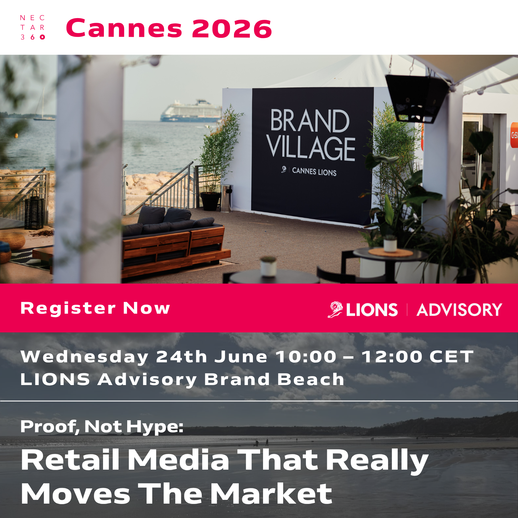 Proof, not hype: retail media that really moves the market | Cannes 2026