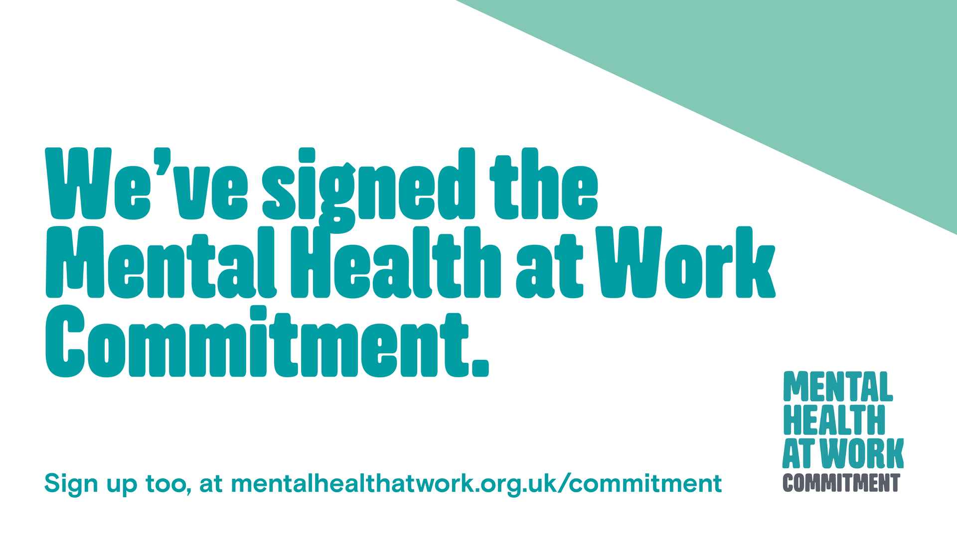 The Digital Voice signs the Mental Health at Work commitment