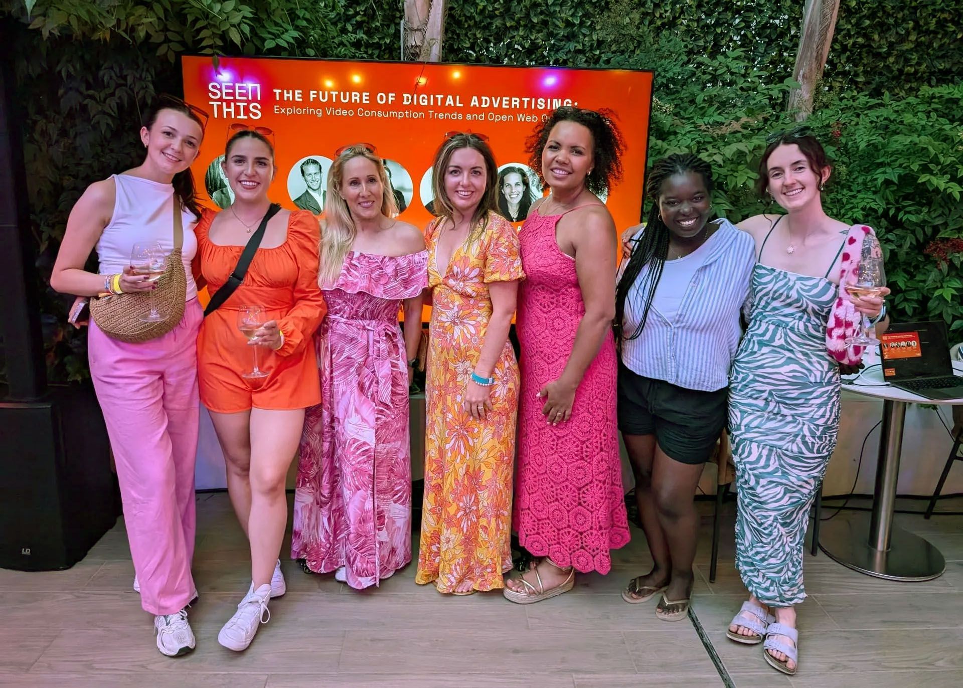 The team together at an impact.com event