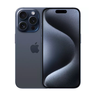 A black iphone 13 pro is sitting on a white surface.