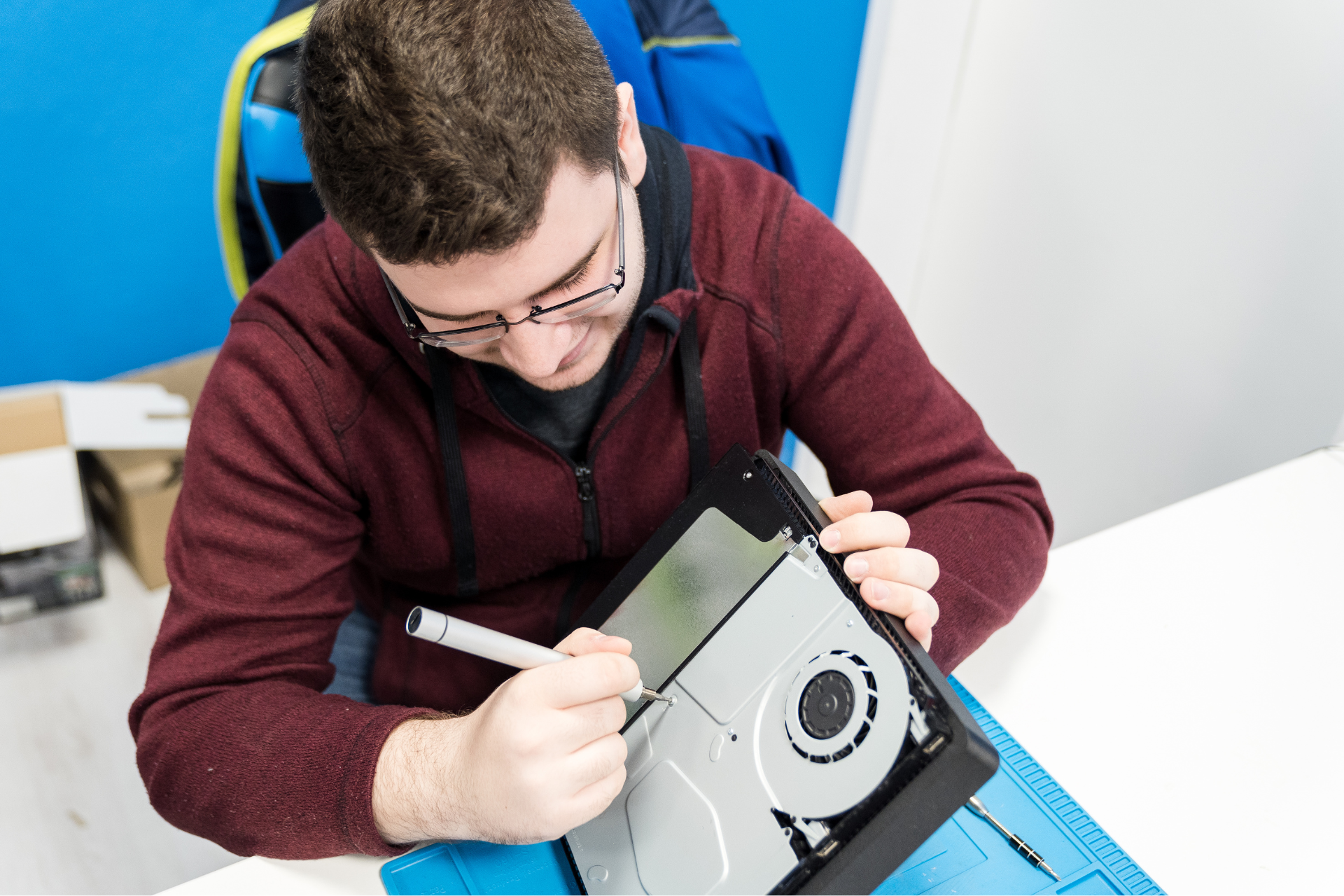 Fixing gaming console