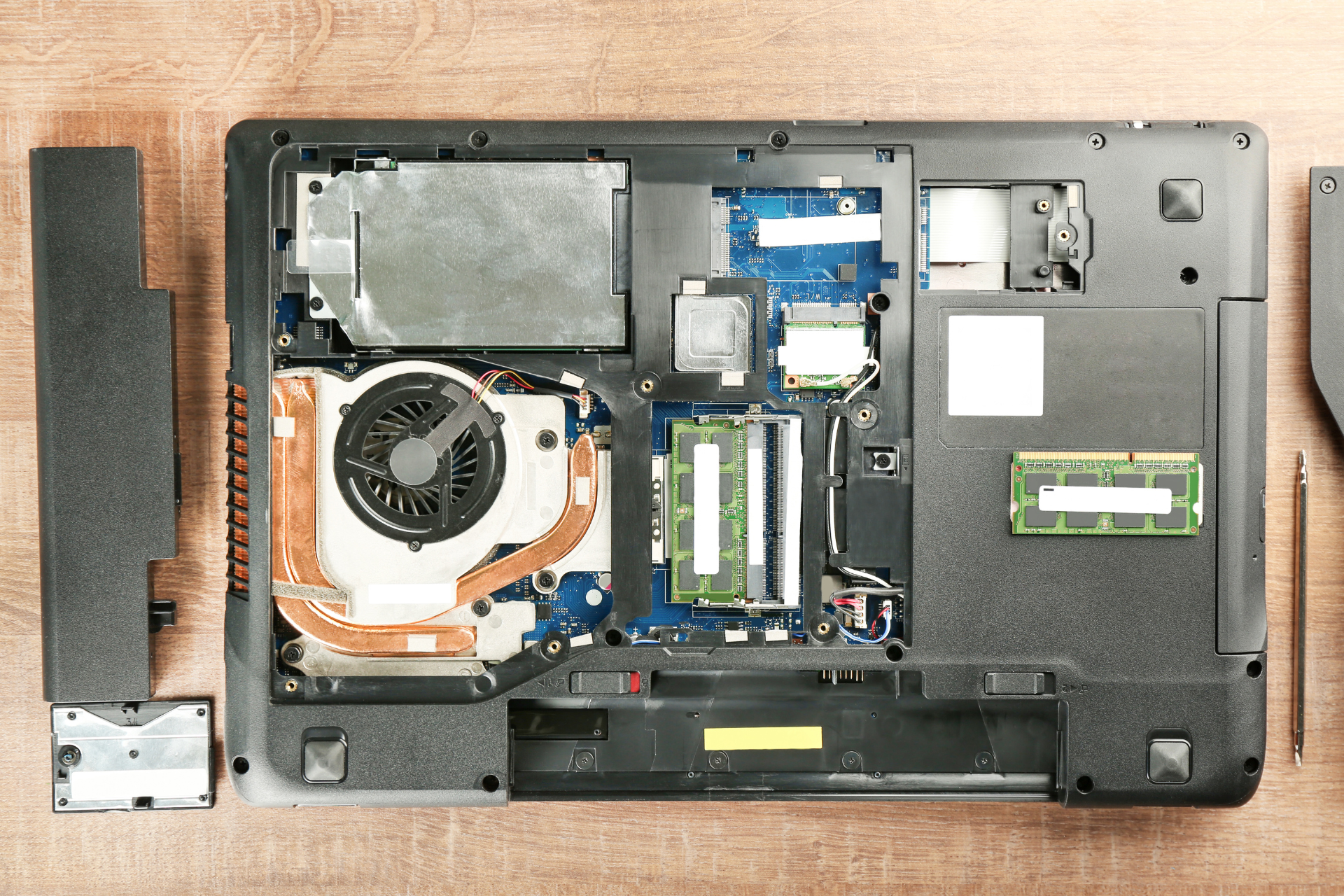 Dismantled Laptop