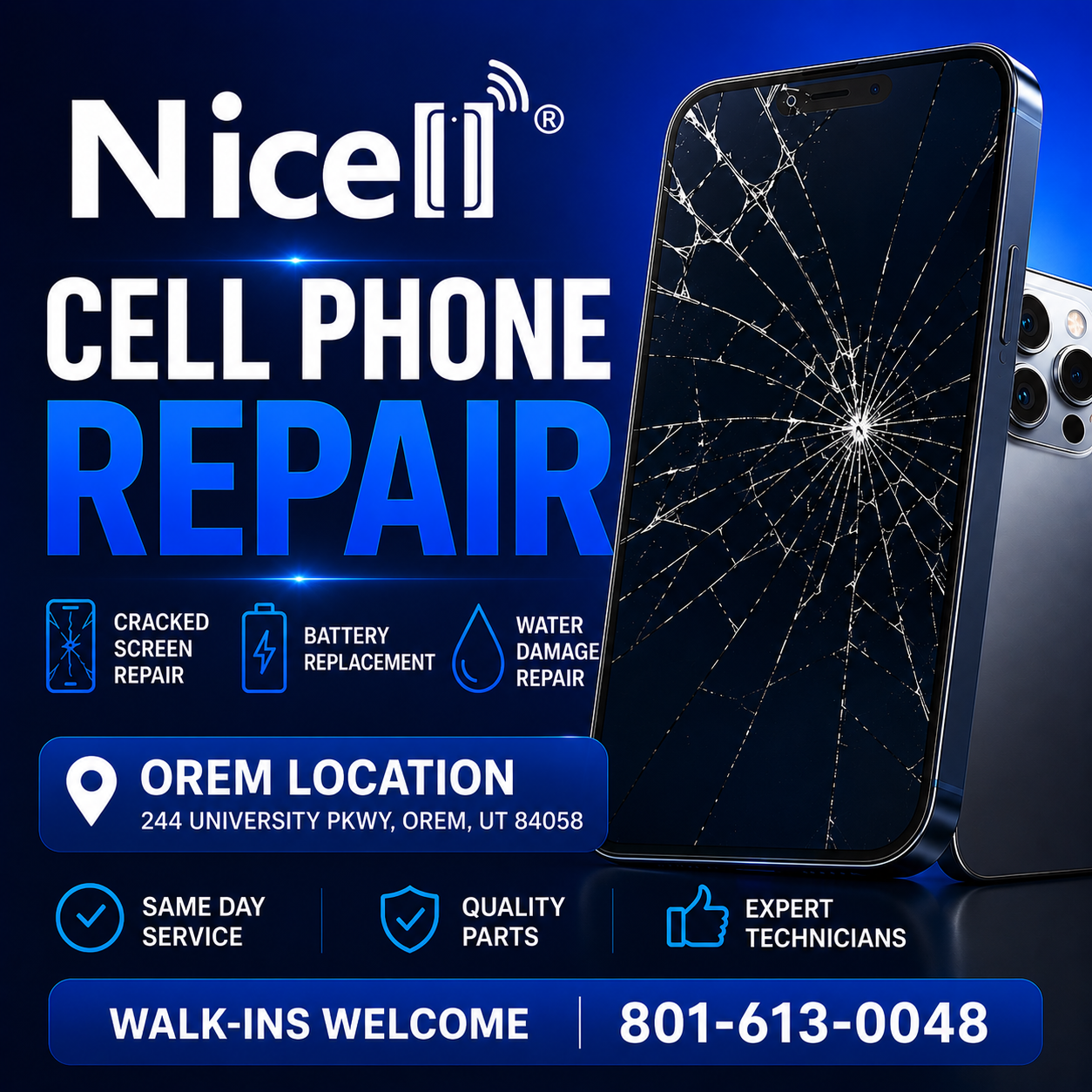 iPhone trade-in and cell phone repair in Orem, Utah
