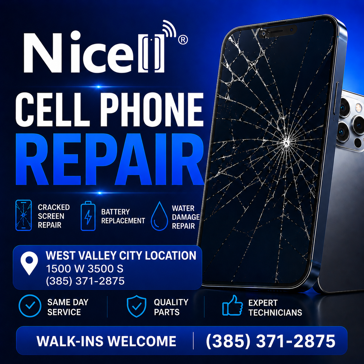 iPhone and cell phone repair in West Valley City, Utah