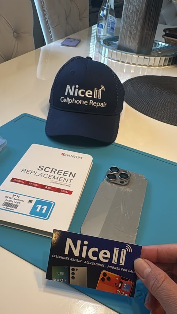 Broken iPhone repair at Nicell Cell Phone Repair in South Salt Lake, Utah
