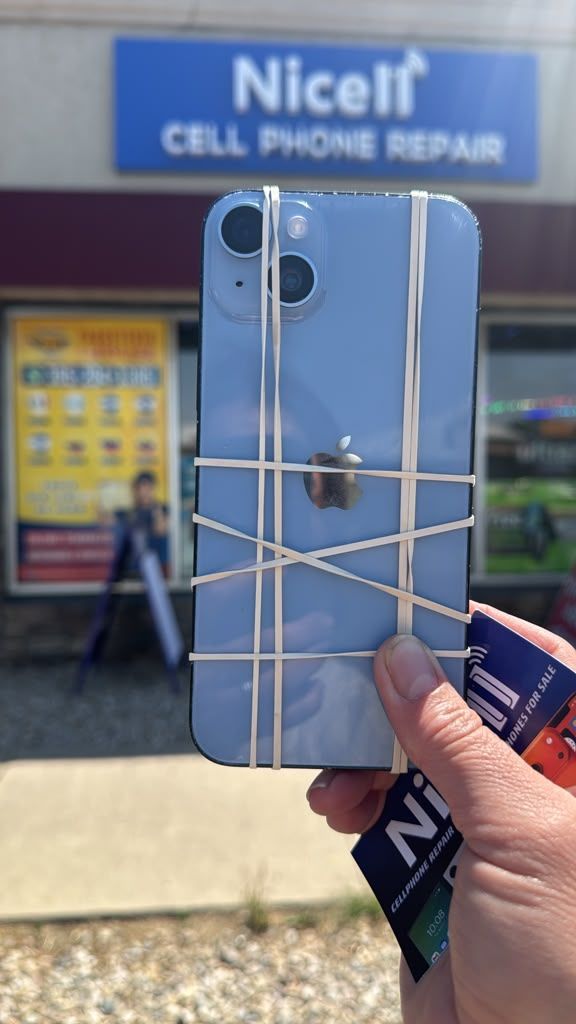 iPhone water damage repair inspection at Nicell Cell Phone Repair South Salt Lake Utah