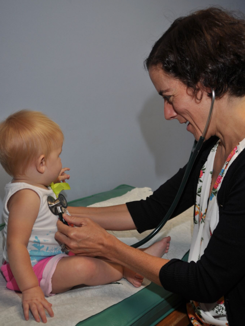 Doctor with Baby.