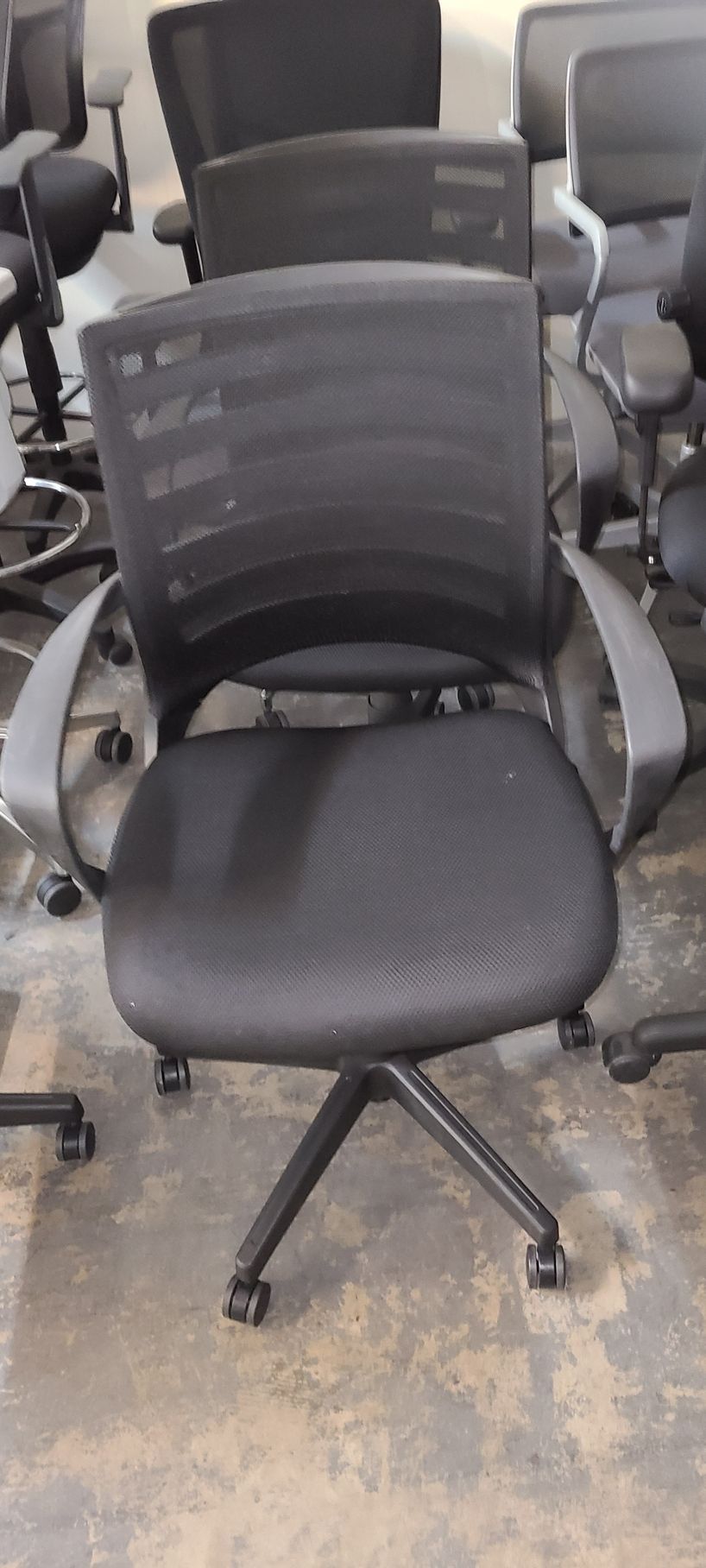 Black Loop Arm Chair — Rancho Cordova, CA — Valley Office Furniture