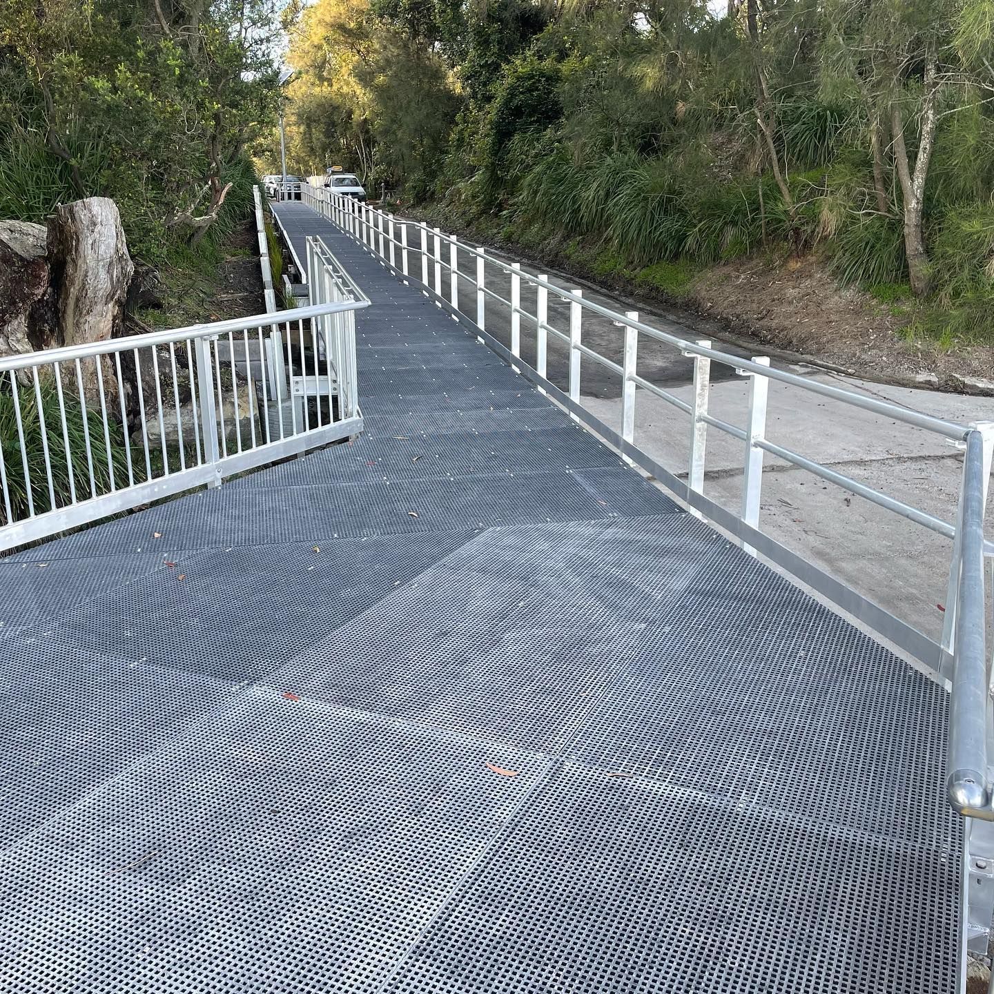 metal walkway by South Coast Welding & Fabrication
