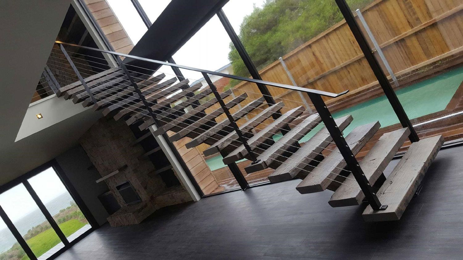 metal stairs project