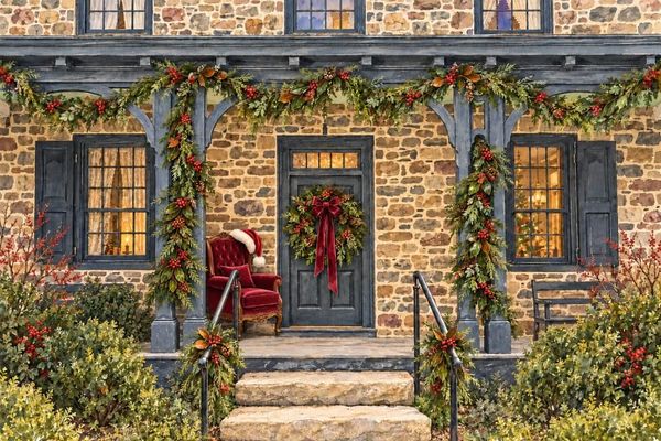 Parry Mansion Holiday Decorations