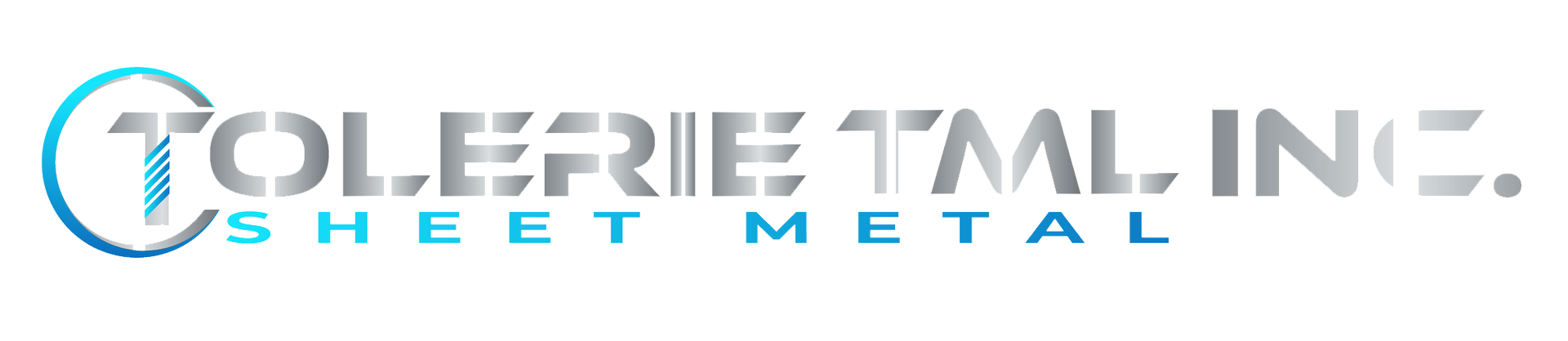 Le logo de Tolerie Metal Inc. Tôlerie