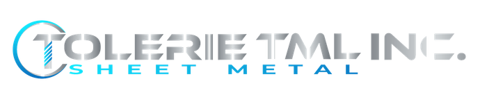 Le logo de Tolerie Metal Inc. Tôlerie