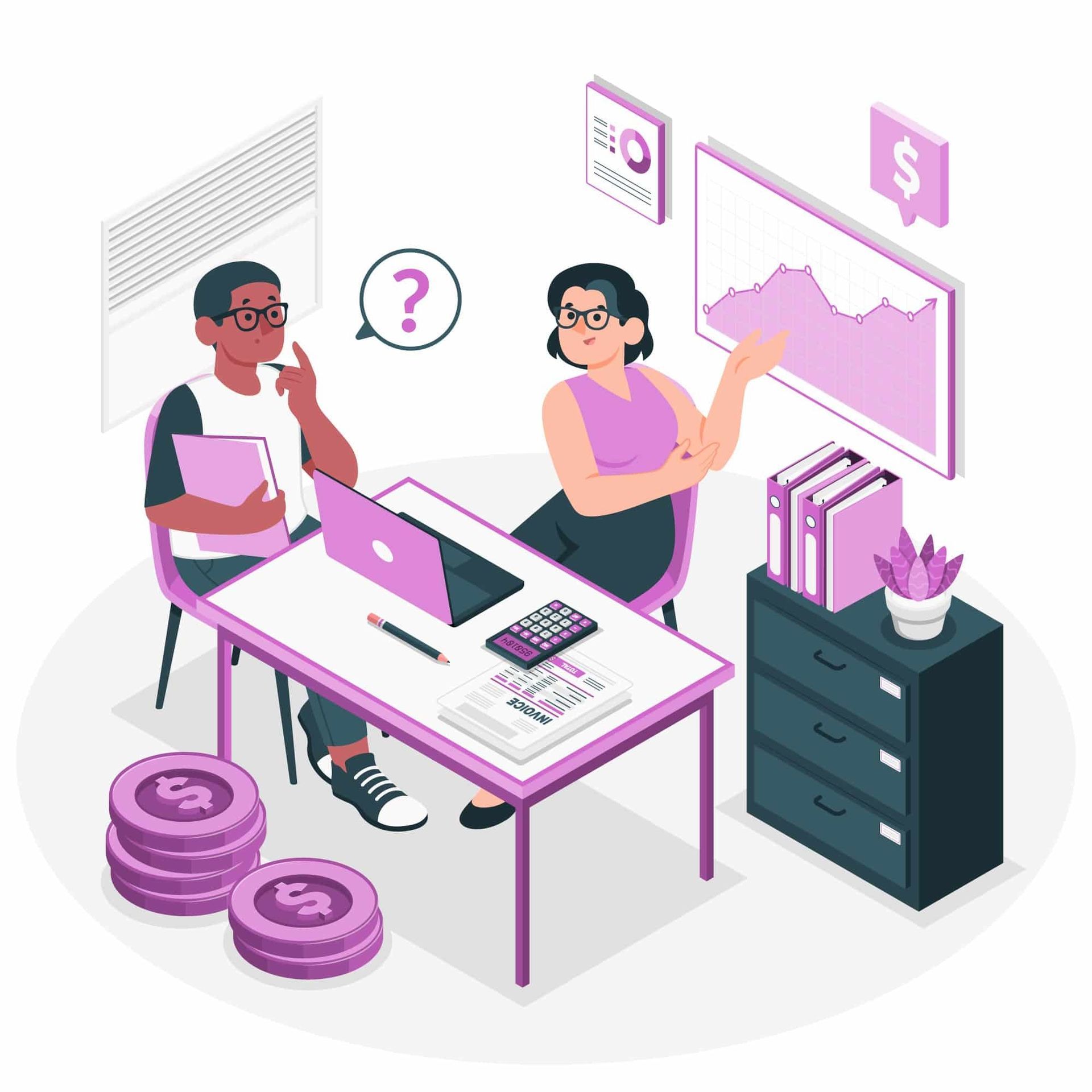 Monthly bookkeeping & reporting