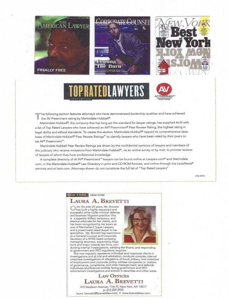 Ms. Brevetti in the News