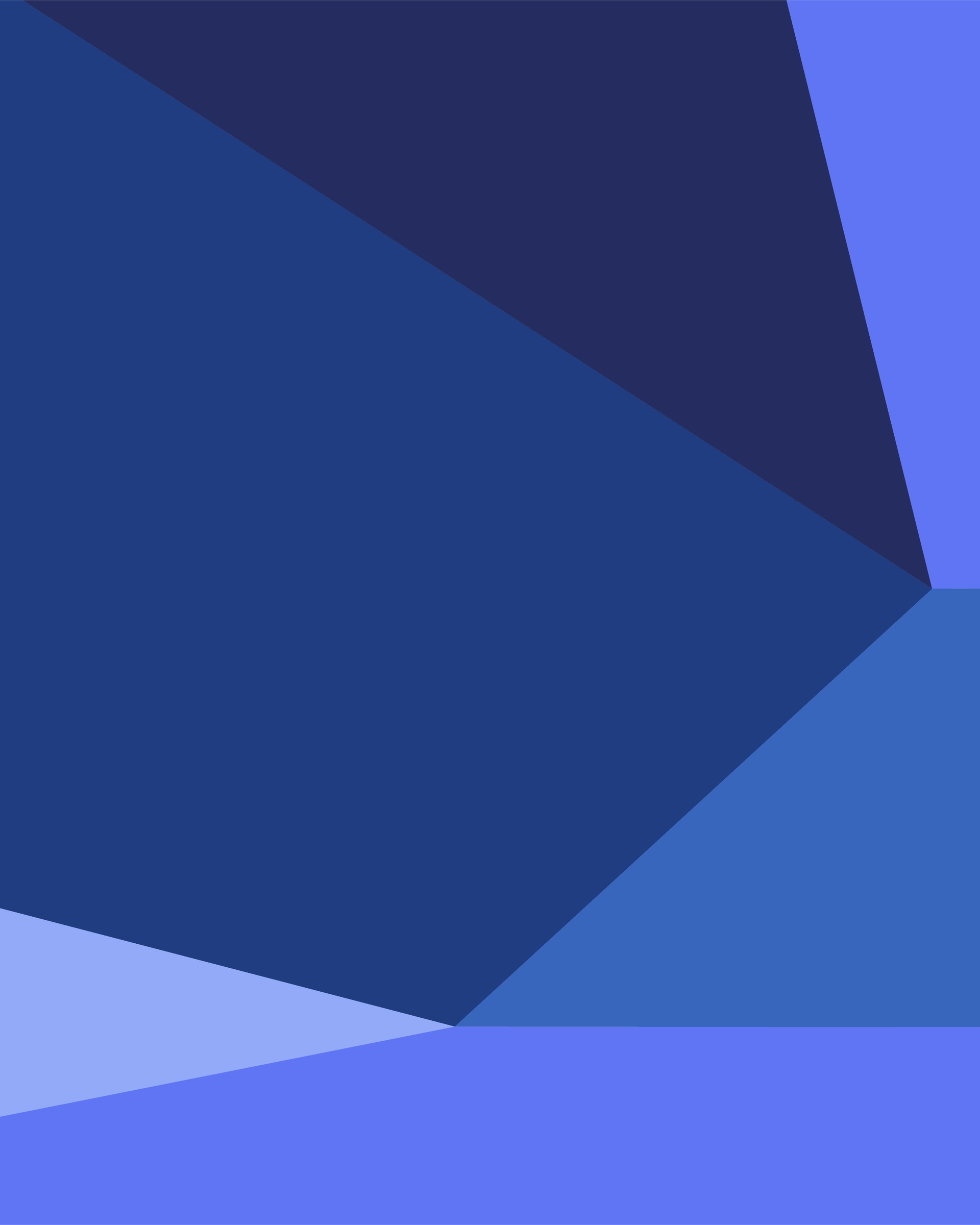 Abstract geometric shapes in shades of blue.