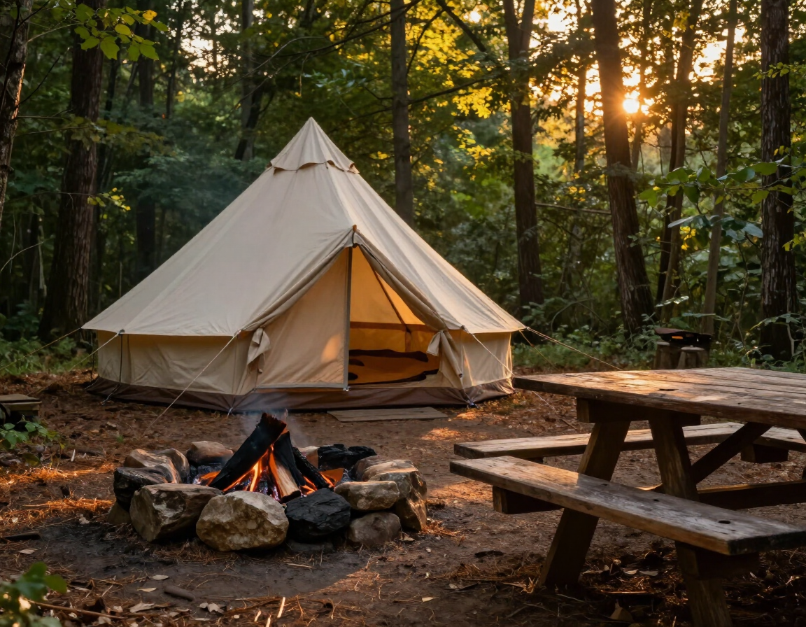 Private Clinton area camping