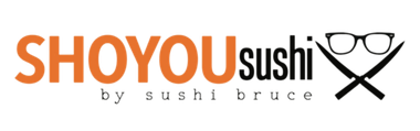 Sushi Bruce Ya Logo in Black
