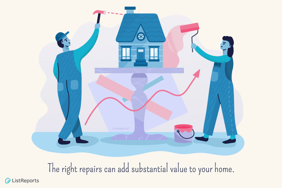 The right repairs can add substantial value to your home.