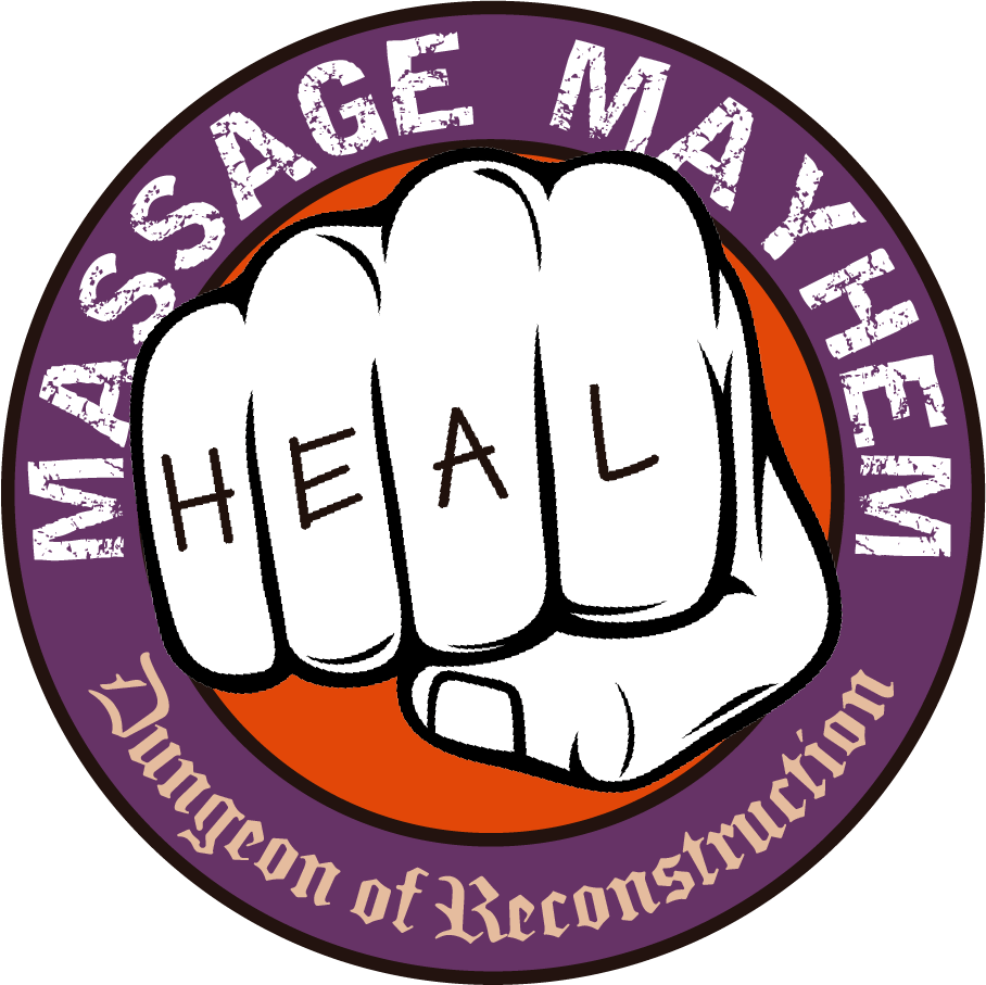 Massage Mayhem Logo