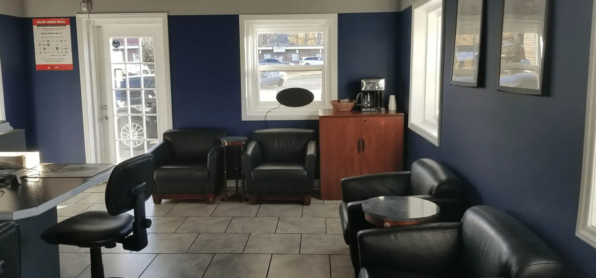 Gibbon Tire & Auto - Our Waiting Room