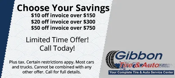 Gibbon Tire and Auto - Special image