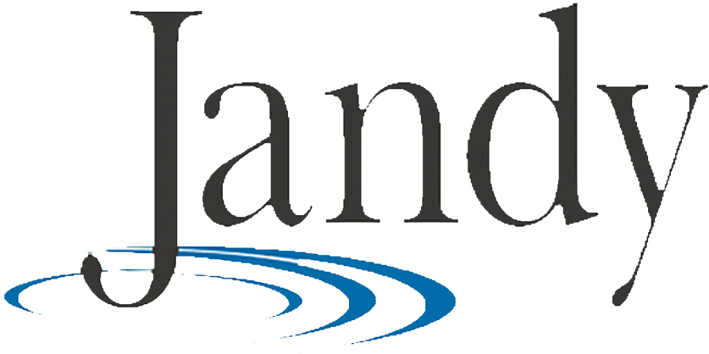 Jandy brand logo featuring the word 